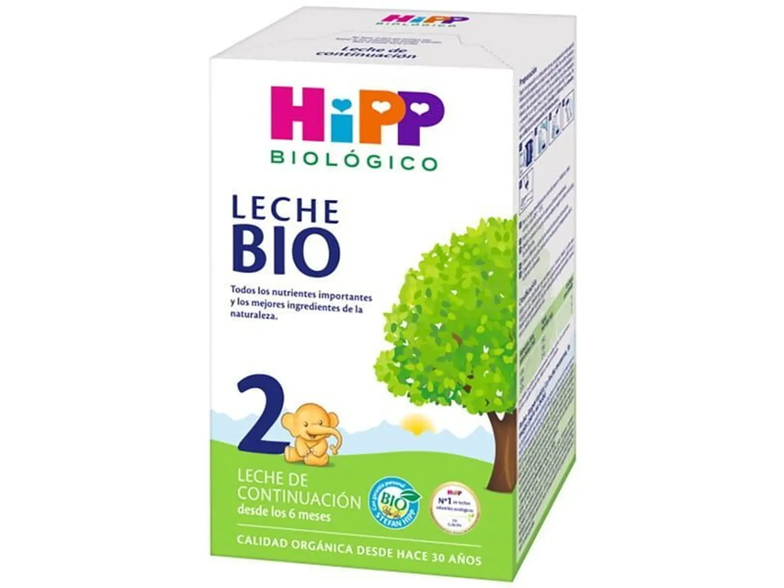 Leite 2 De Continuação Bio 600 G Hipp 1
