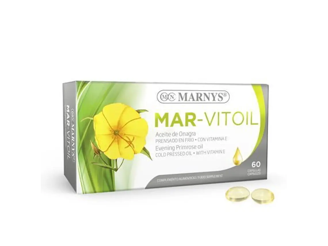 Mar-Vitoil Óleo de Onagra 60 Cápsulas Marnys 1