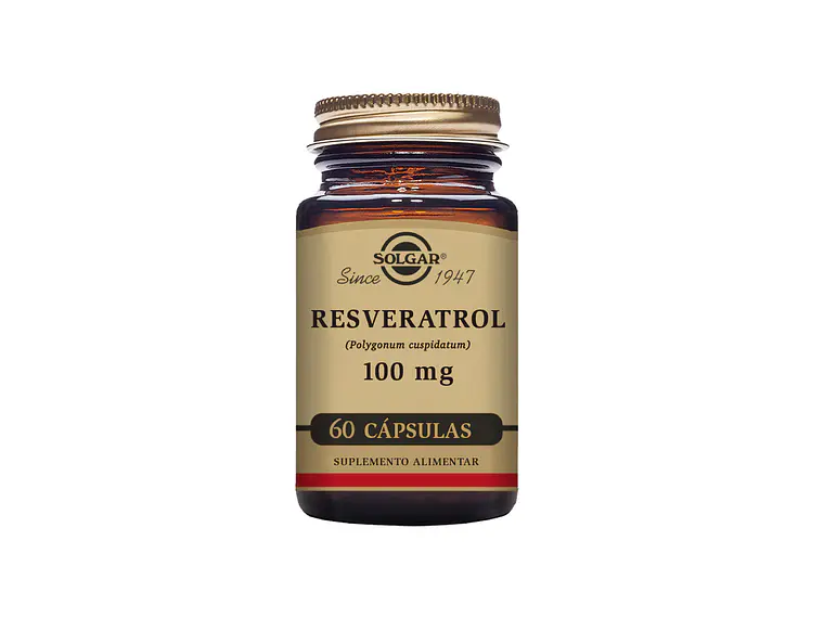Resveratrol 100mg 60 Cápsulas Solgar 1