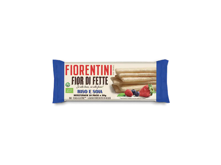 Tostas Fior Di Fette Arroz E Soja Bio 200g Fiorentini 1