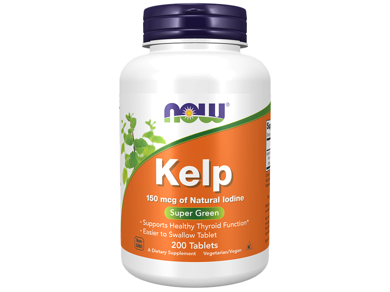 Kelp 150 mcg 200 Comprimidos Now 1