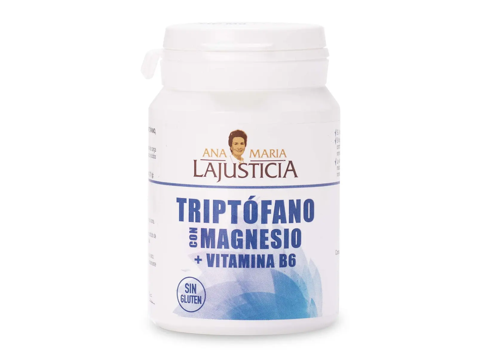 Triptófano Com Magnésio + Vitamina B6 60 comprimidos Ana Maria La Justicia 1