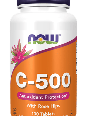 Vitamin C-500 100 Comprimidos Now
