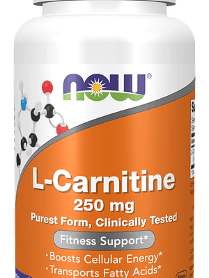 L-Carnitine 250 mg 60 Cápsulas Now