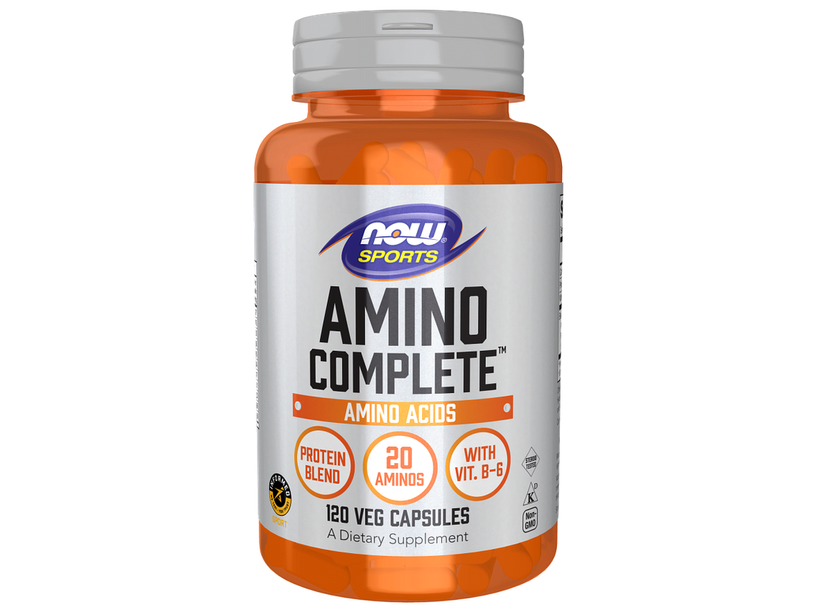 Amino Complete™ 120 Veg Cápsulas Now 1