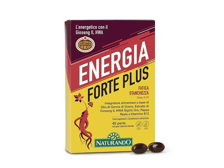 Energia Forte Plus 40 Softgels Naturando 1