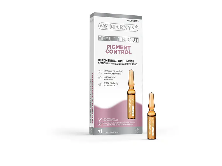 Controlo da Pigmentação 7 Ampolas Marnys 1