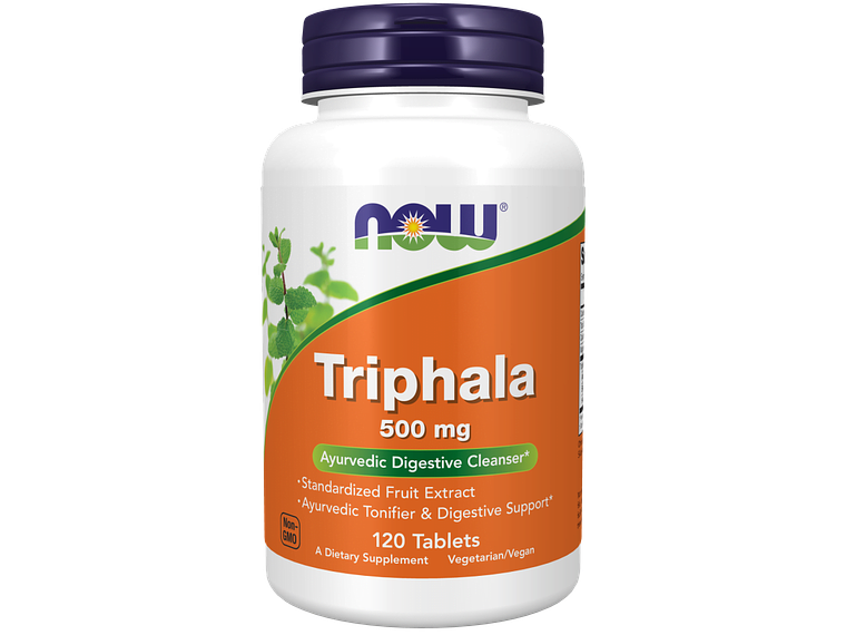 Triphala 500 mg 120 Comprimidos Now 1