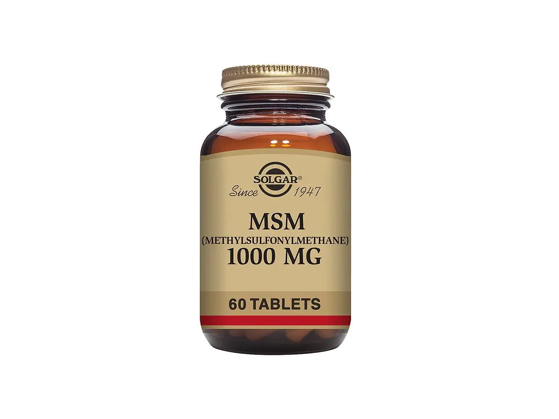 MSM 1000mg 60 Comprimidos Solgar 1