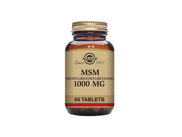 MSM 1000mg 60 Comprimidos Solgar 1