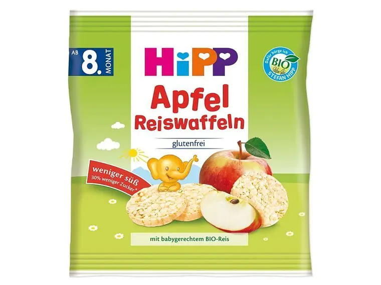 Galetes De Arroz Com Maçã Bio 30 G Hipp 1