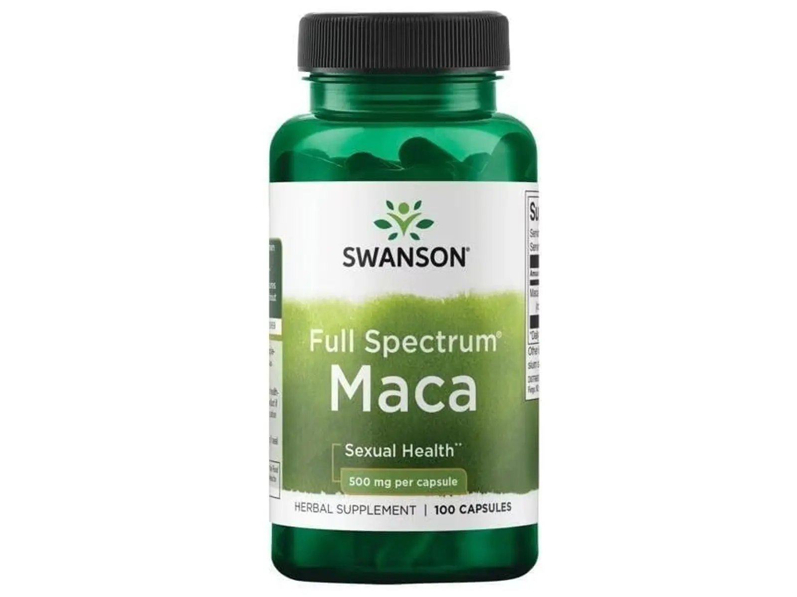 Maca 500 Mg (Full Spectrum) 100 Cápsulas Swanson 1