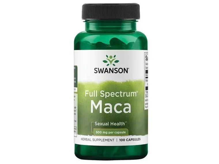 Maca 500 Mg (Full Spectrum) 100 Cápsulas Swanson 1