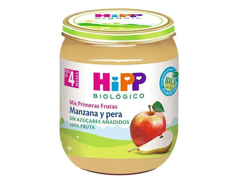 Puré De Maçã Em Pêra Bio 125 G Hipp 1