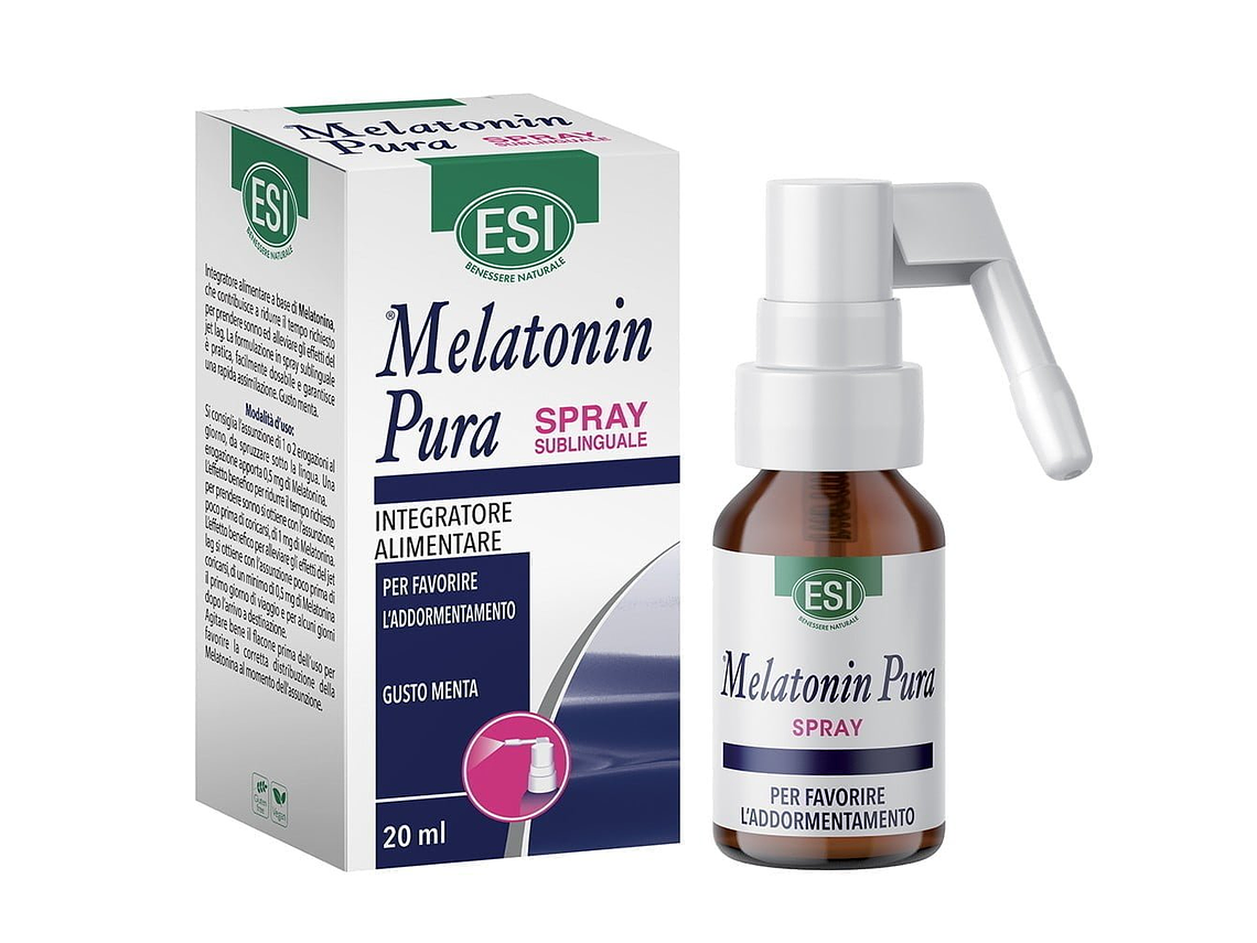 Melatonina Pura Spray 20 Ml. ESI 1