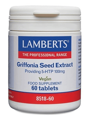 Extracto de Sementes de Griffonia (5-HTP - 100mg) 60 Comprimidos Lamberts