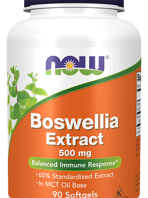 Boswellia Extract 500 mg 90 Softgels Now