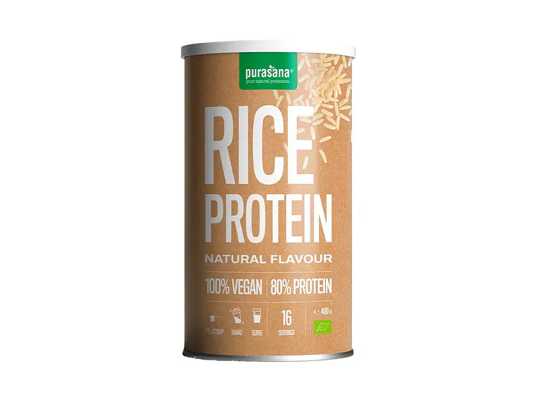 Proteína Arroz Vegan 400g Purasana 1