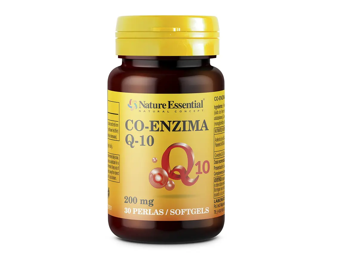 Co-enzyma Q-10 (200 mg) 30 Softgels Nature Essential 1