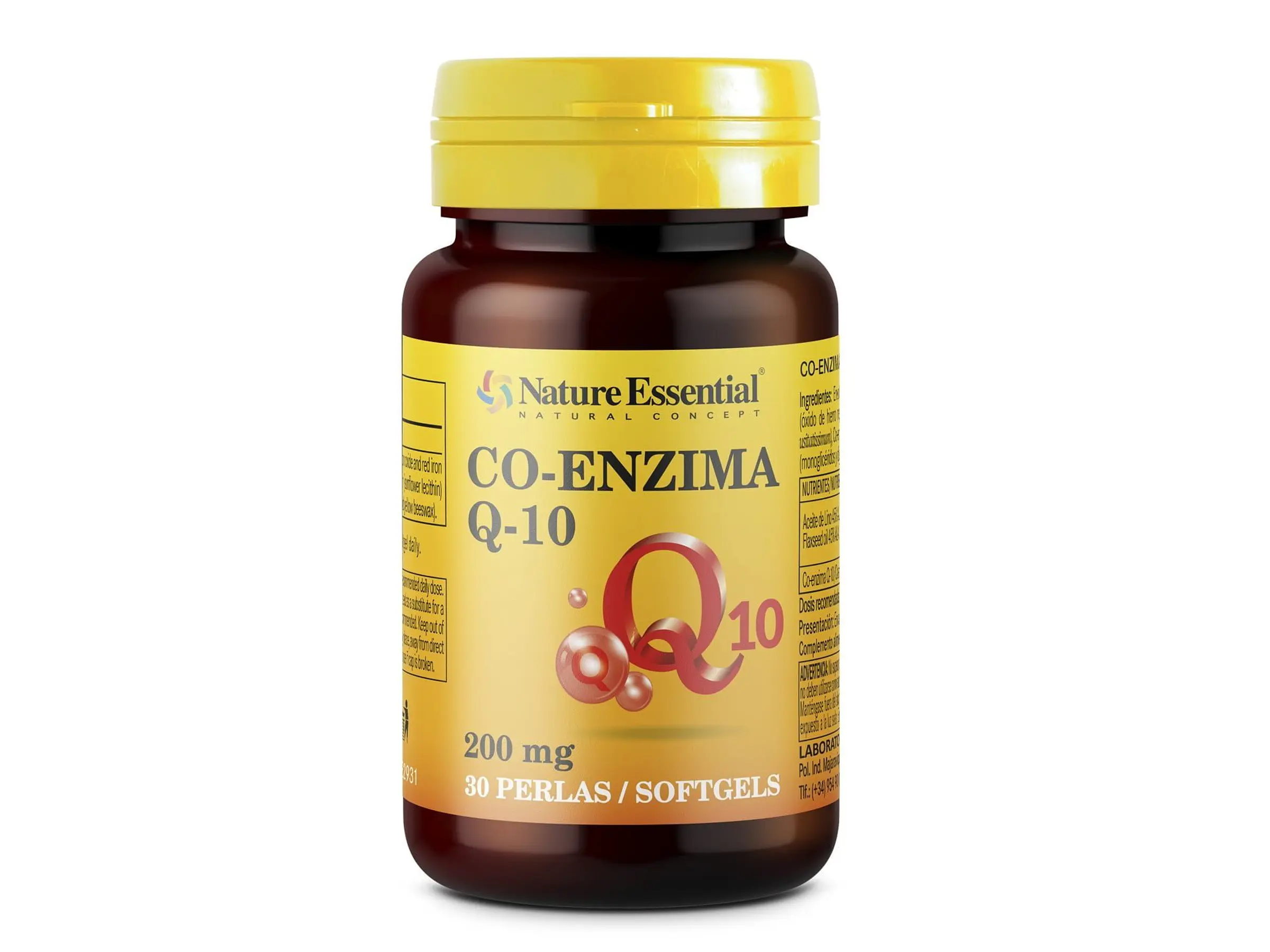 Co-enzyma Q-10 (200 mg) 30 Softgels Nature Essential 1