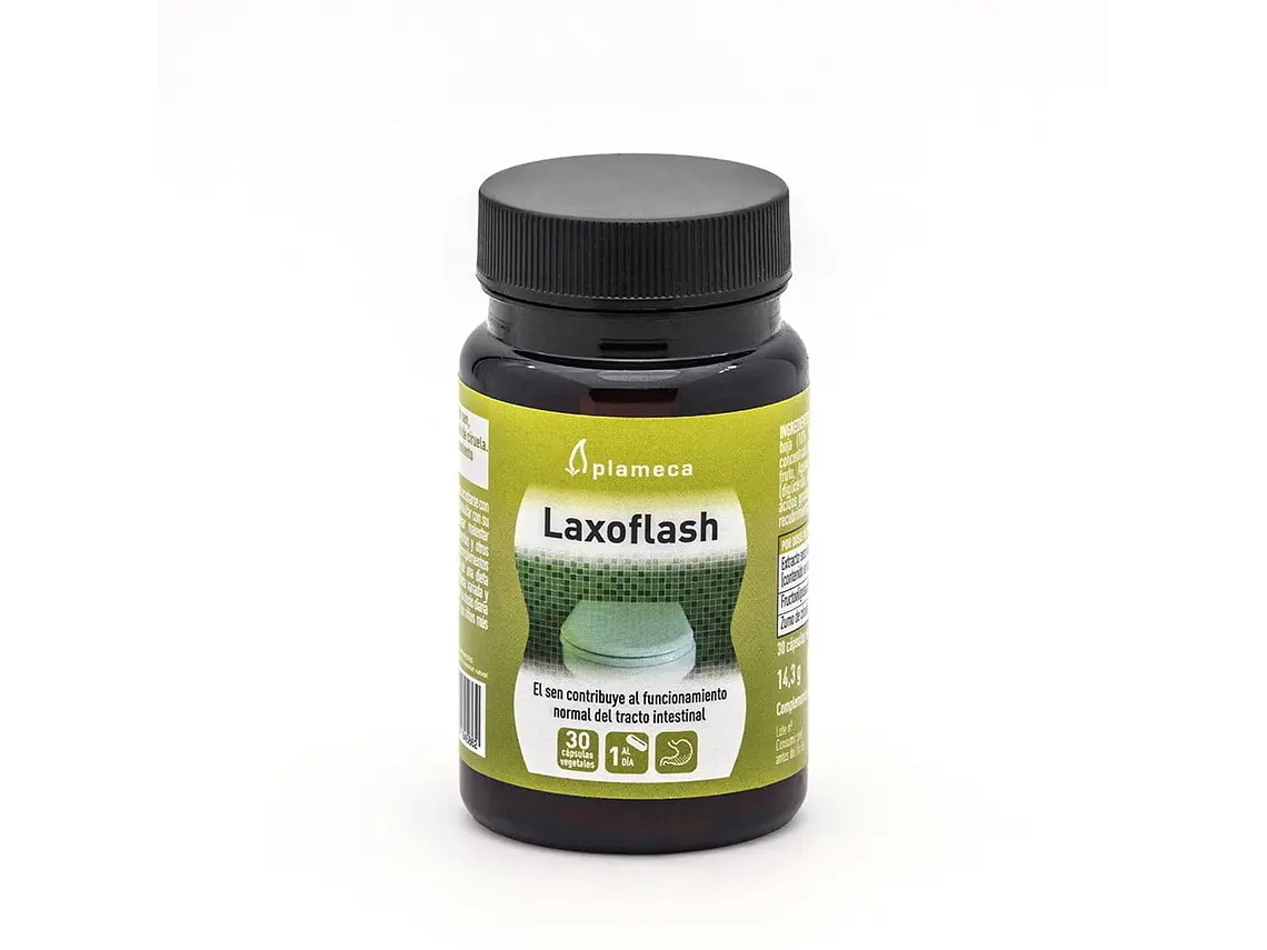 Laxoflash 30 Cápsulas Vegetais Plameca 1