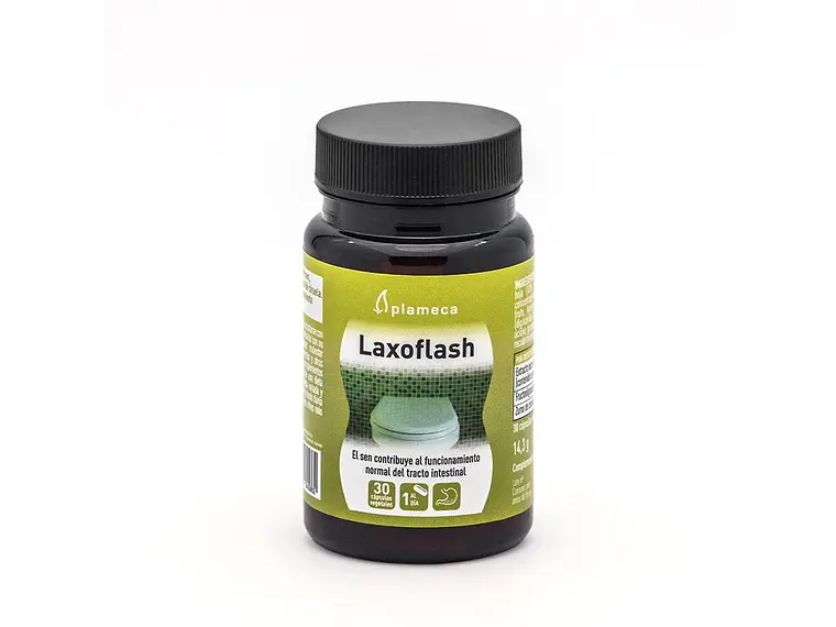 Laxoflash 30 Cápsulas Vegetais Plameca 1