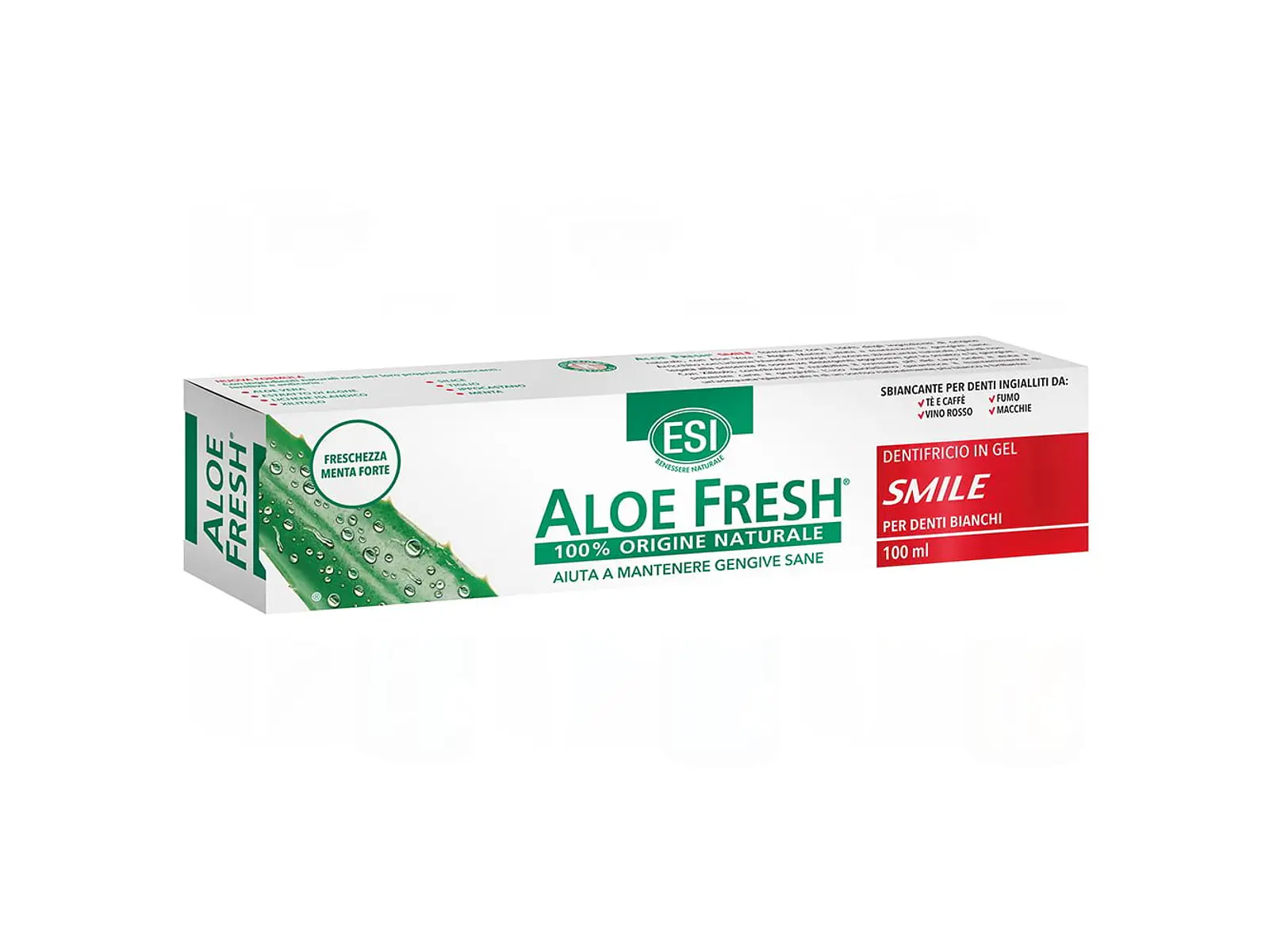 Gel Dentífrico Aloe Fresh Smile 100 Ml ESI 1