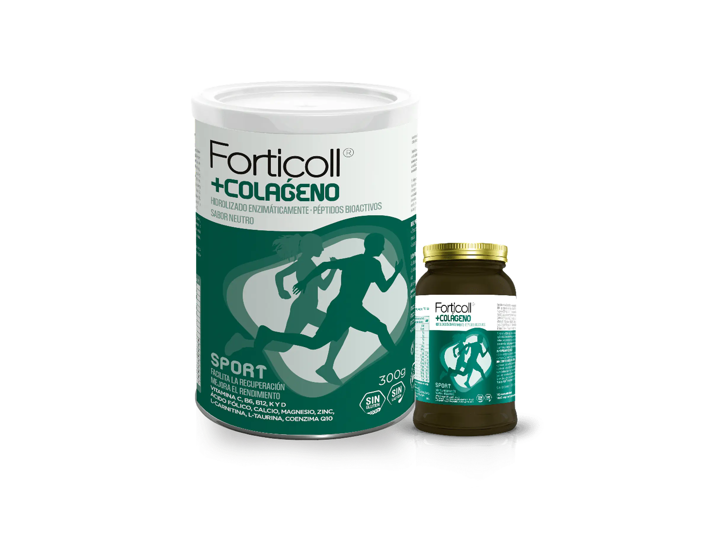 Forticoll Sport Pó 300 Grs. Almond Laboratorios 1