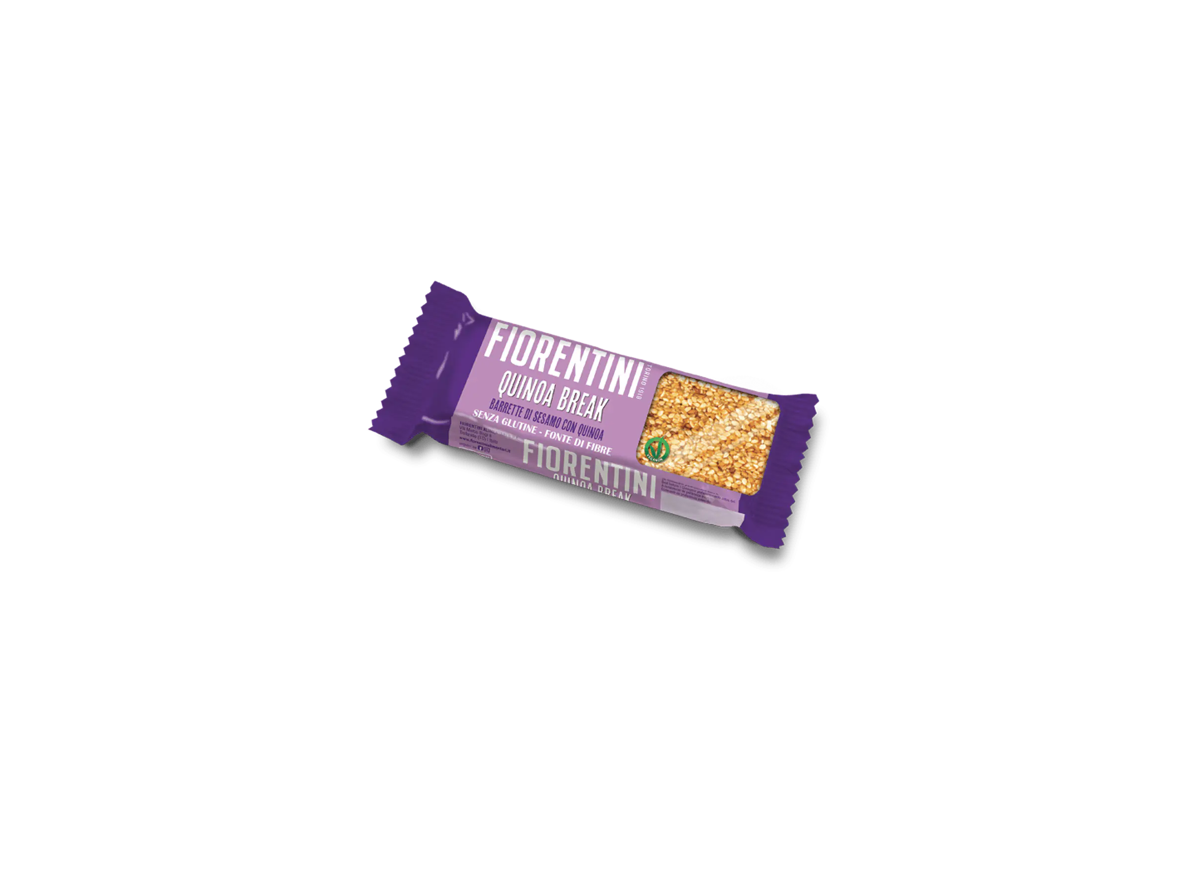 Barra Crocante de Sésamo com Quinoa 33g Fiorentini 1