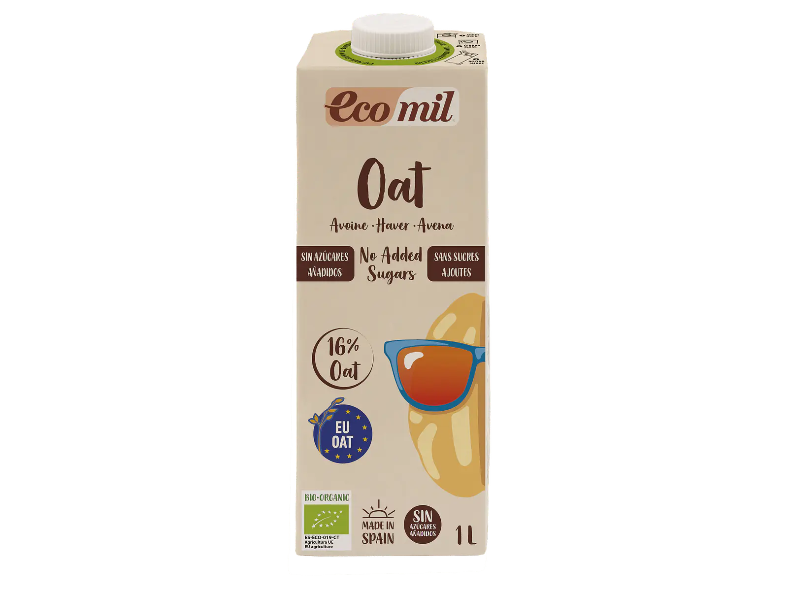 Bebida De Aveia 1 Lt Ecomil 1