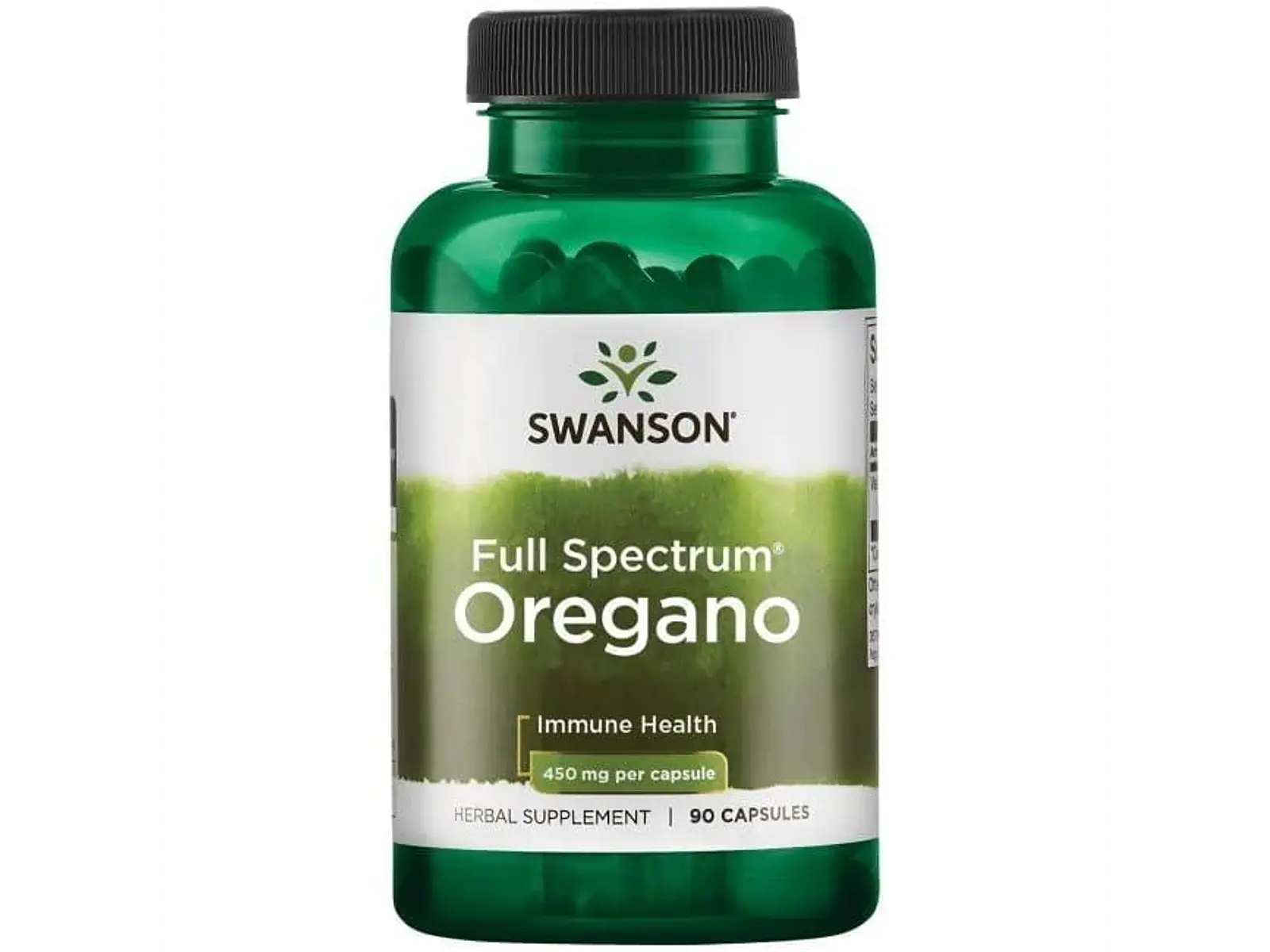 Full Spectrum Oregano 450 mg 90 Cápsulas Swanson 1