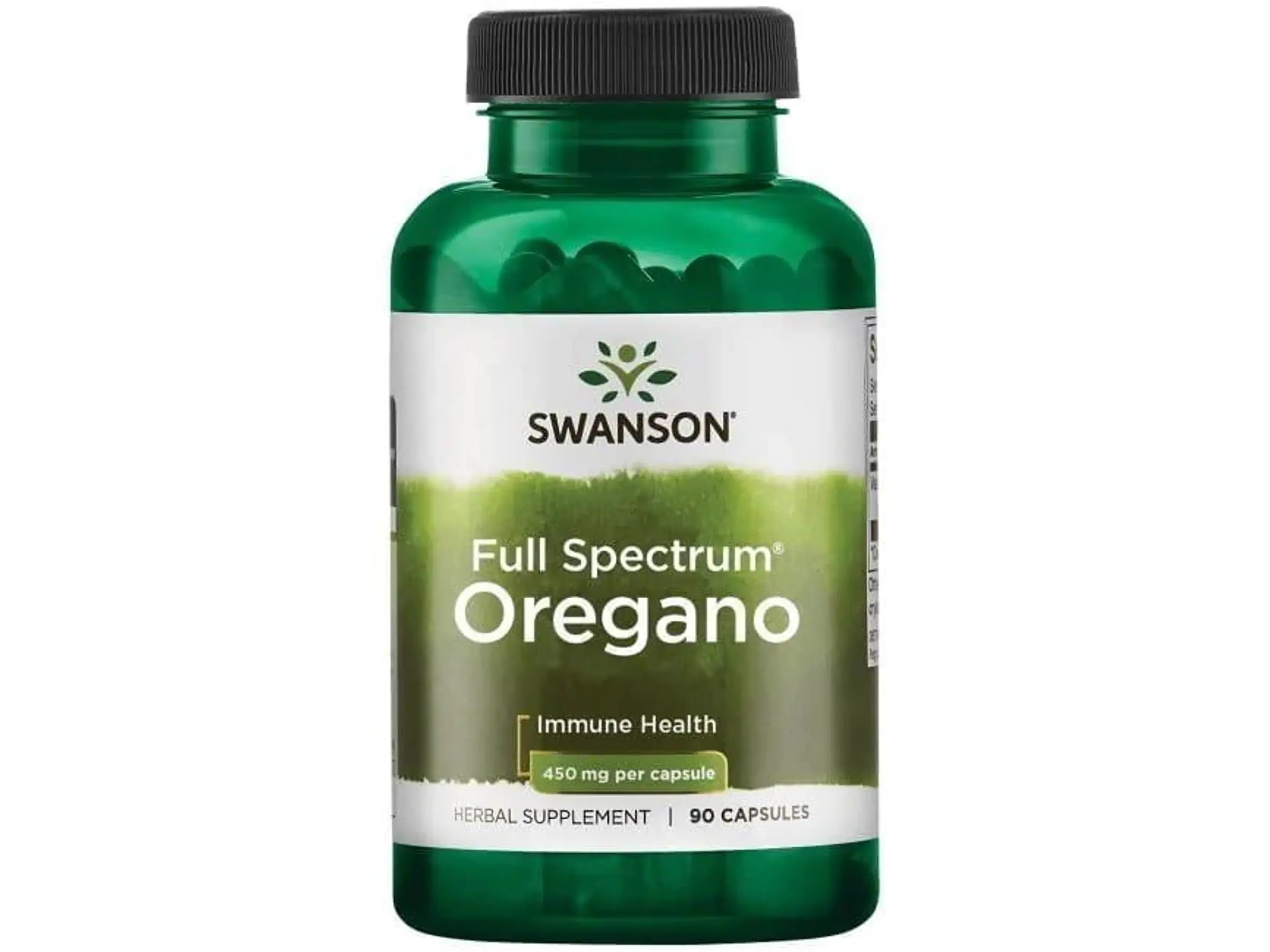 Full Spectrum Oregano 450 mg 90 Cápsulas Swanson 1
