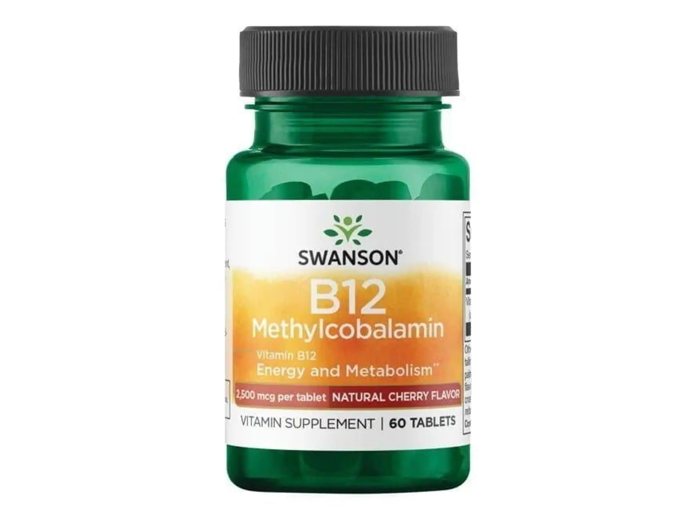 Vitamin B12 Methylcobalamin 2500 Mcg 60 Comprimidos Swanson 1
