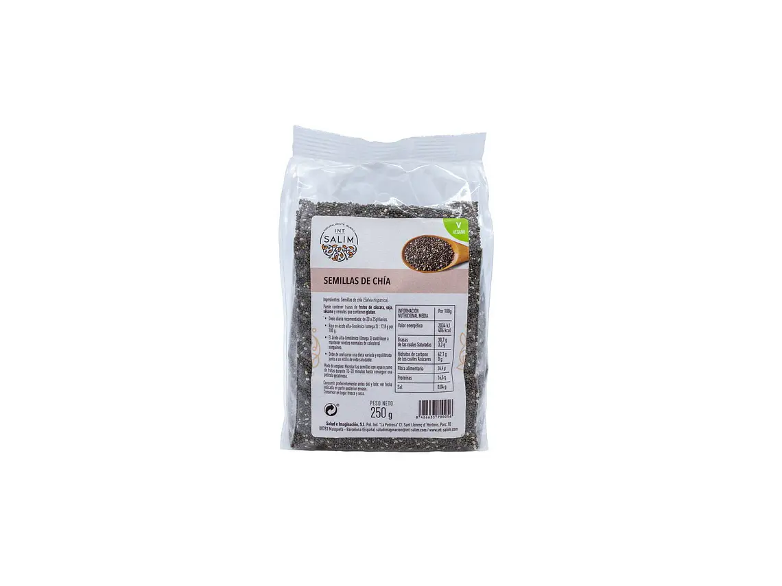 Sementes de Chia 250G Int-Salim 1