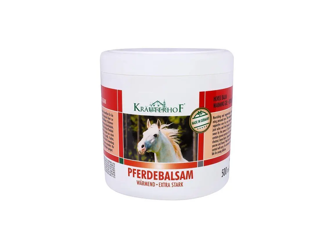 Pferde Bálsamo Efeito Quente 500 ml Krauterhof 1