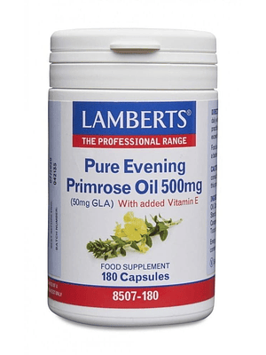 Pure Evening Primrose Oil 500mg 180 Cápsulas Lamberts