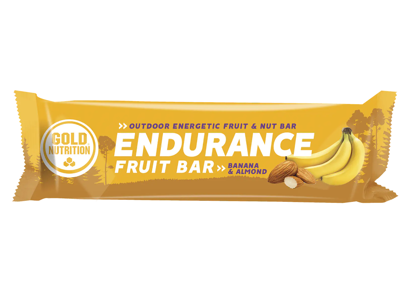 Endurance Fruit Bar Banana e Amêndoa 40g Gold Nutrition 1