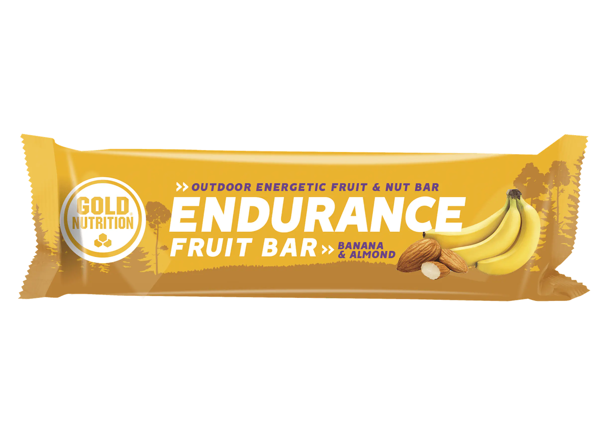 Endurance Fruit Bar Banana e Amêndoa 40g Gold Nutrition 1
