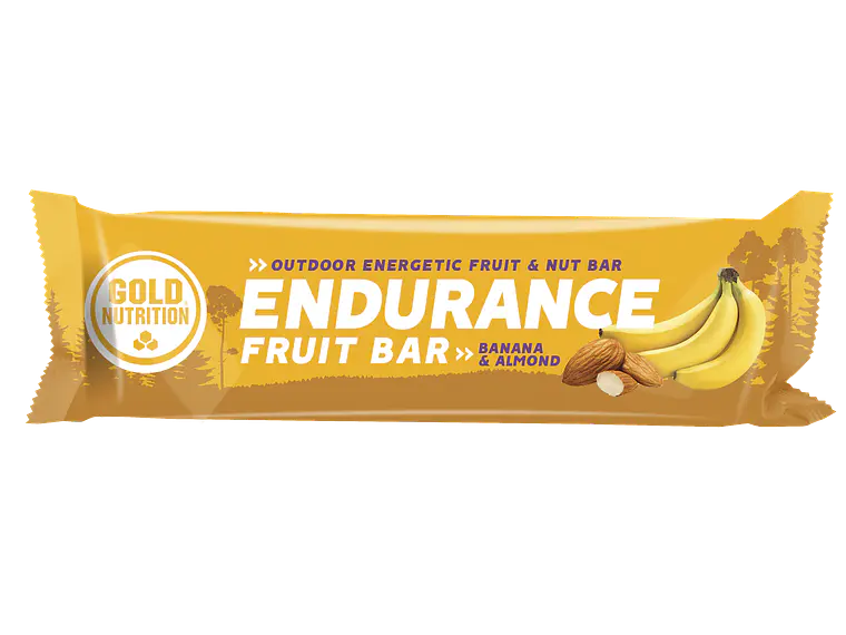 Endurance Fruit Bar Banana e Amêndoa 40g Gold Nutrition 1