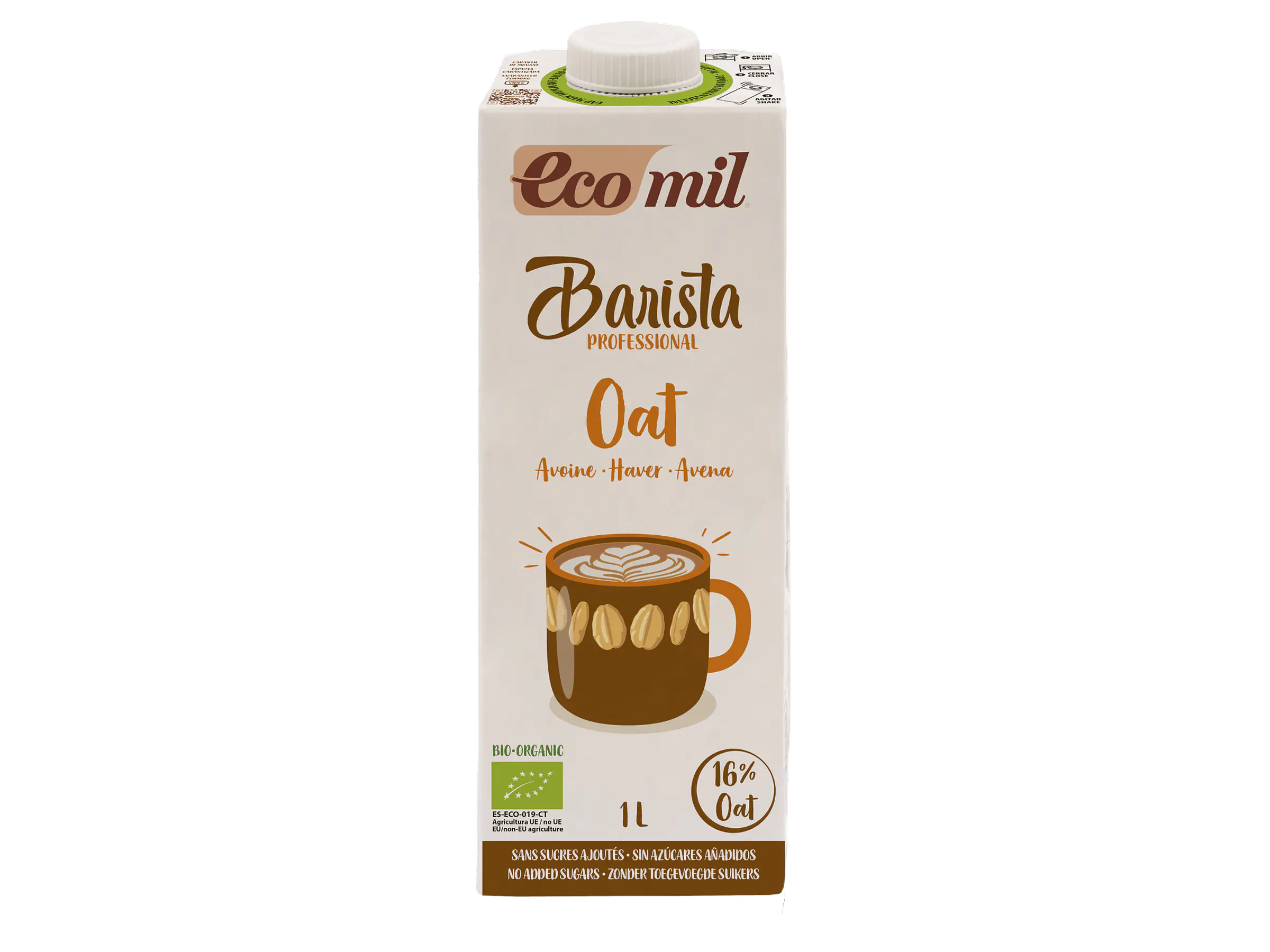 Bebida Barista De Aveia 1 Lt Ecomil 1