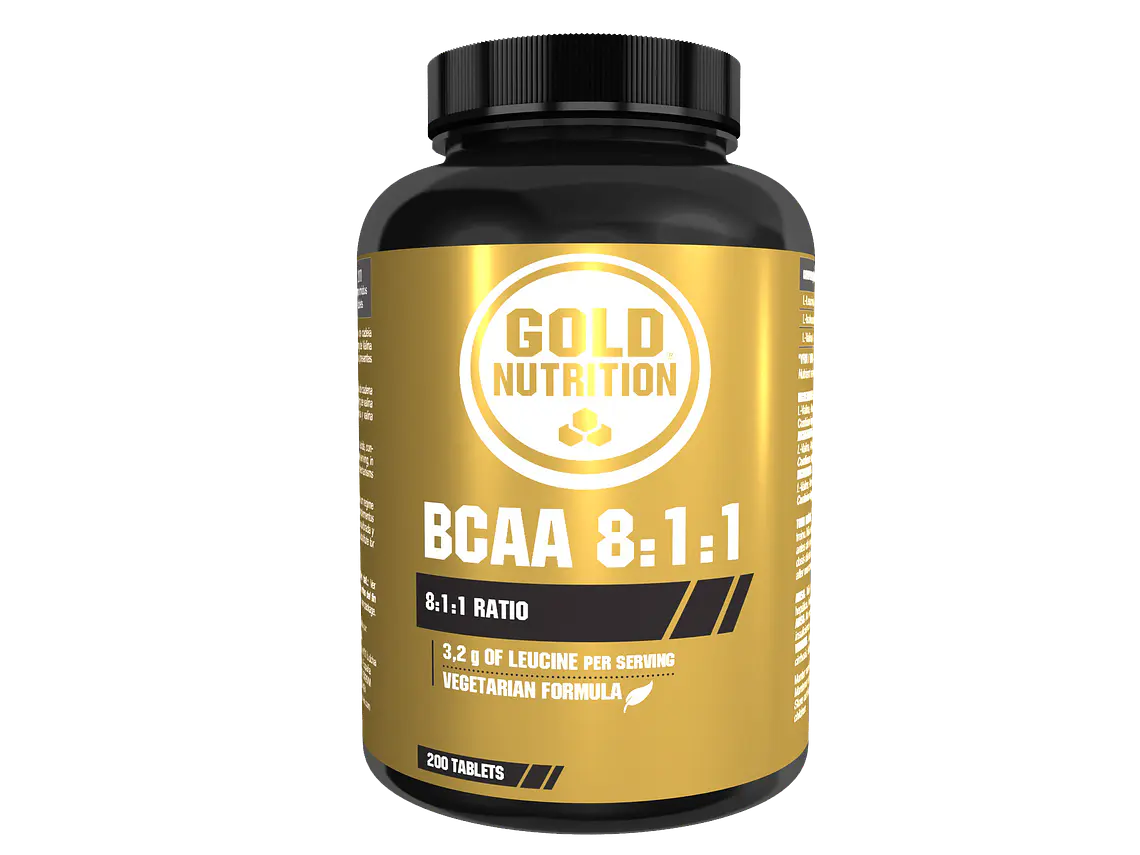 Bcaa 8:1:1 200 Comprimidos Gold Nutrition 1