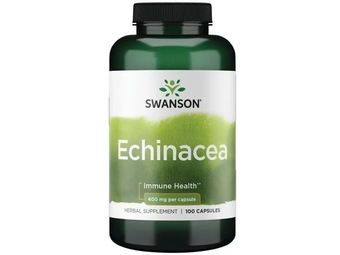 Equinácea 400 Mg 100 Cápsulas  Swanson 1