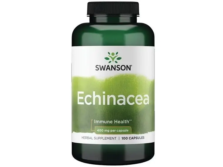 Equinácea 400 Mg 100 Cápsulas  Swanson 1