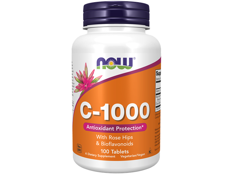 Vitamin C-1000 100 Comprimidos Now 1