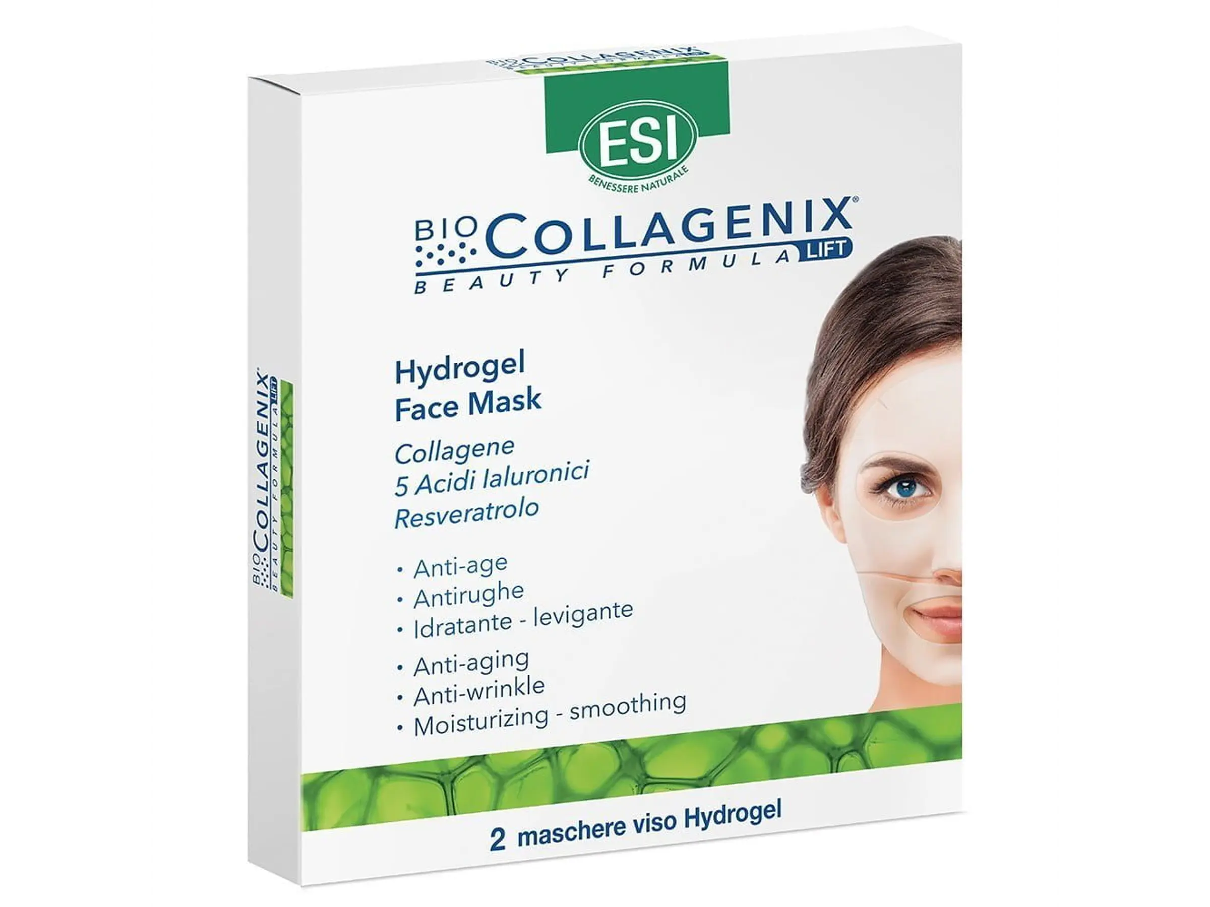 Biocollagenix Hydrogel Face Mask 2 Máscaras ESI 1
