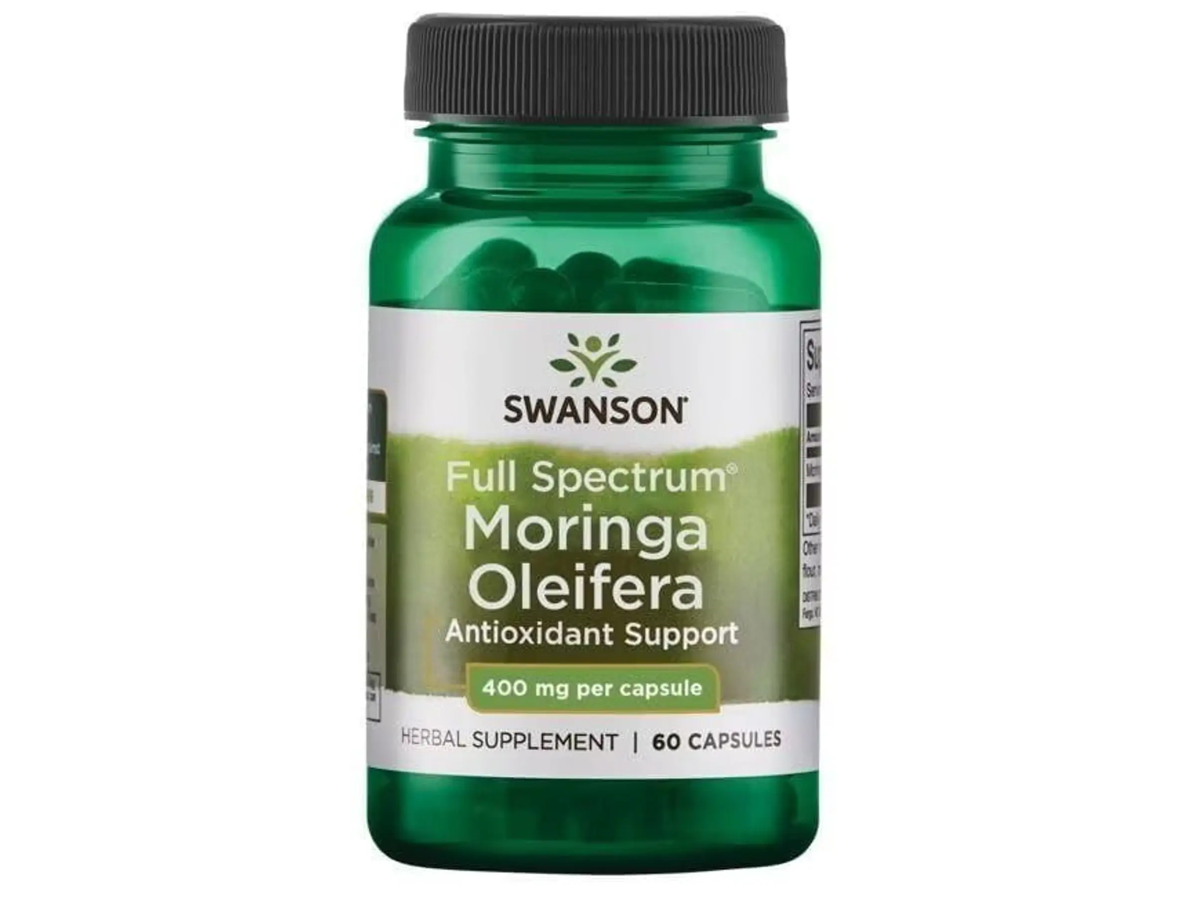 Full Spectrum Moringa Oleifera 400 Mg 60 Cápsulas  Swanson 1