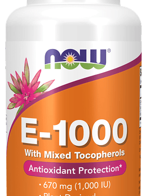 Vitamin E-1000 Mixed Tocopherols 50 Softgels Now