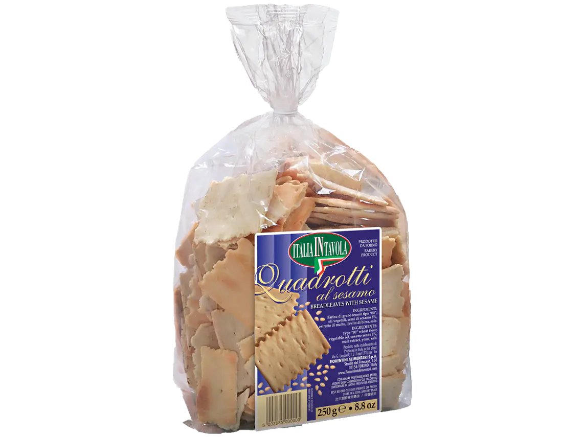 Quadrotti com Sésamo 250g Fiorentini 1