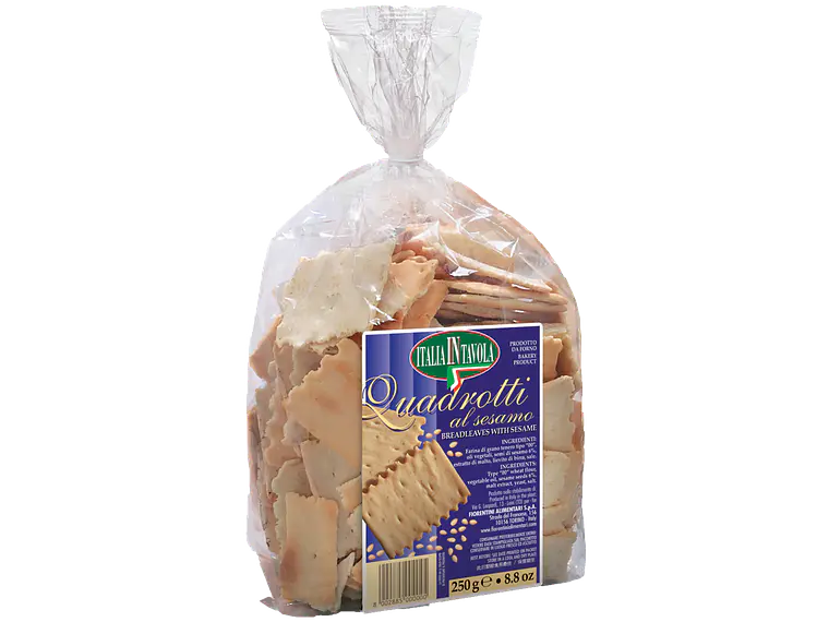 Quadrotti com Sésamo 250g Fiorentini 1
