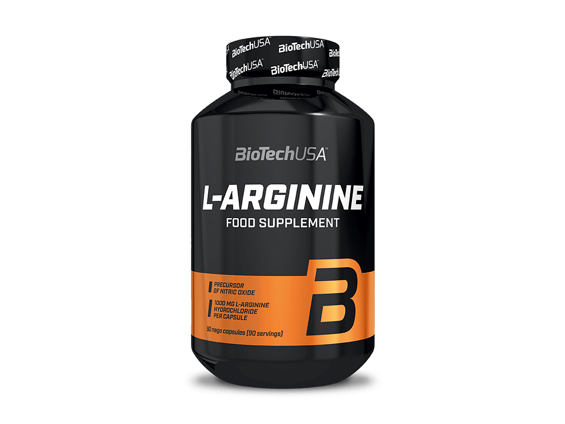 L-Arginine 90 Cápsulas BiotechUSA 1